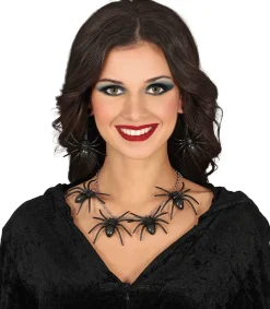 Accessoireset Halloween Spinnen