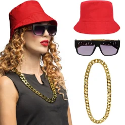 Accessoire setje 90 Hip Hop