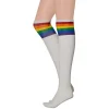 Apollo cheerleader sokken regenboog