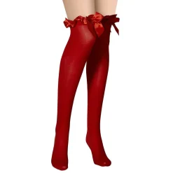 Apollo overknees met strik deluxe