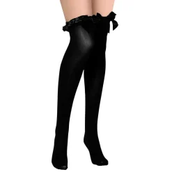 Apollo overknees met strik deluxe