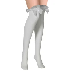 Apollo overknees met strik deluxe