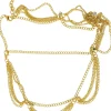 Arabische hoofdband ketting goud