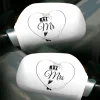 Autospiegelhoezen Mr. & Mrs./2stk