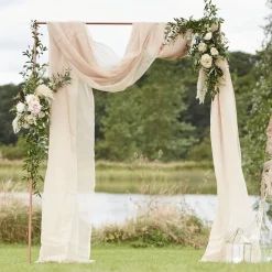 Backdrop stof taupe