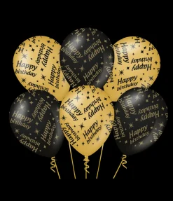 Ballonnen classy Happy birthday