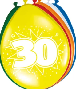 Ballonnen Leeftijden 8st