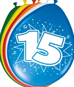 Ballonnen Leeftijden 8st