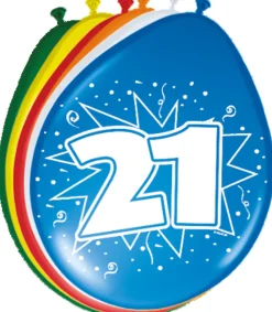 Ballonnen Leeftijden 8st