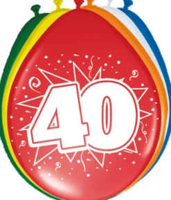Ballonnen Leeftijden 8st