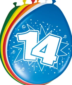 Ballonnen Leeftijden 8st