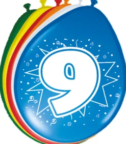 Ballonnen Leeftijden 8st