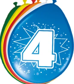 Ballonnen Leeftijden 8st