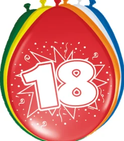 Ballonnen Leeftijden 8st