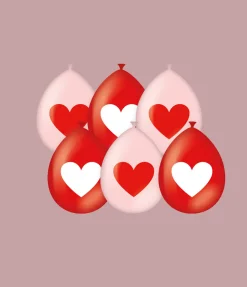 Ballonnen Love 6st