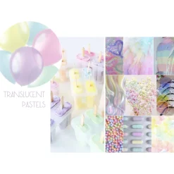 Ballonnen mix van kleuren - biologisch afbreekbaar