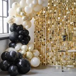Ballonnenboog kit Champagne Noir