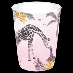Bekers baby safari pink 8st