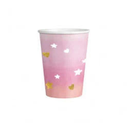 Bekers papier oh baby boy - girl 250ml