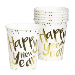 Bekertjes Happy New Year 6st