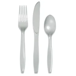Besteksetje plastic 18delig