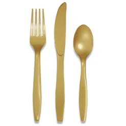 Besteksetje plastic 18delig