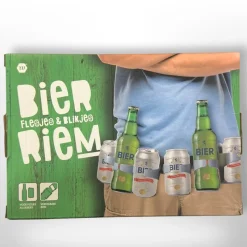 Bier riem voor 6 blikjes
