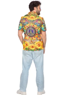 Blouse Hippie Peace Zonnebloem