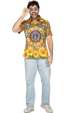 Blouse Hippie Peace Zonnebloem