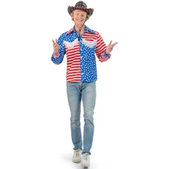 Blouse Party USA voor heren