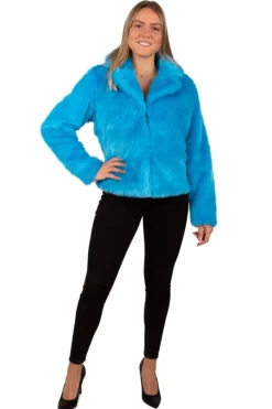 Bontjas neon kleuren dames