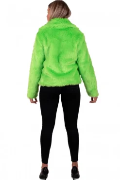 Bontjas neon kleuren dames