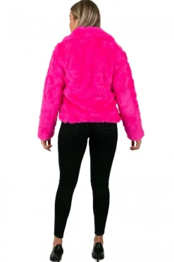 Bontjas neon kleuren dames