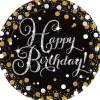 Borden Happy Birthday Sparkling Celebration goud/zilver