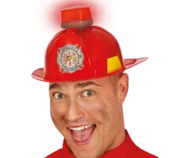 Brandweer helm met licht