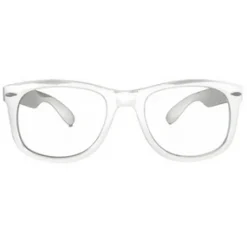 Bril blues brother met glas