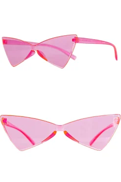 Bril Cat Eye roze