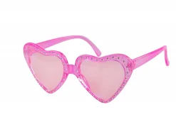 Bril hart met diamantjes
