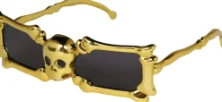 Bril Skeleton Goud