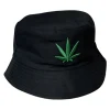 Bucket hat Wietblad