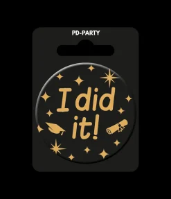 Button Geslaagd I did it