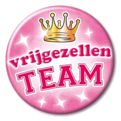 Button klein - vrijgezellen team vrouwen
