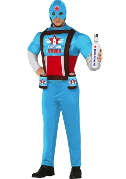 Captain Vodka kostuum voor heren