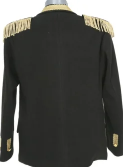 Carnavalsjas Black Deluxe Heren