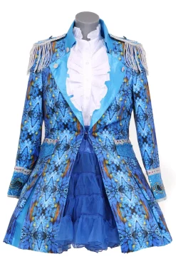 Carnavalsjas Blue Silver Lady