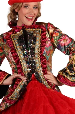 Carnavalsjas Carnavale Fiesta Flowers dames