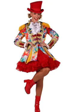 Carnavalsjas Color Paint Splatters dames