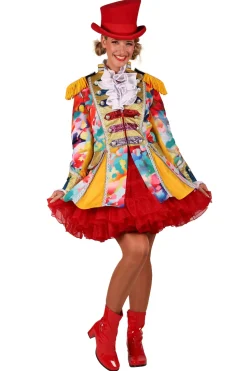 Carnavalsjas Color Paint Splatters dames