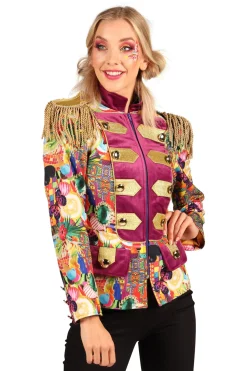 Carnavalsjas Color Queen Summer dames