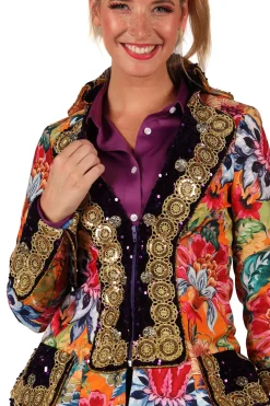 Carnavalsjas Flower Sensation Dames